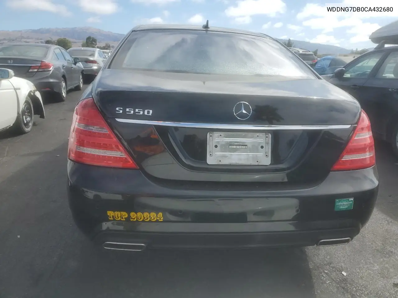 WDDNG7DB0CA432680 2012 Mercedes Benz S 550