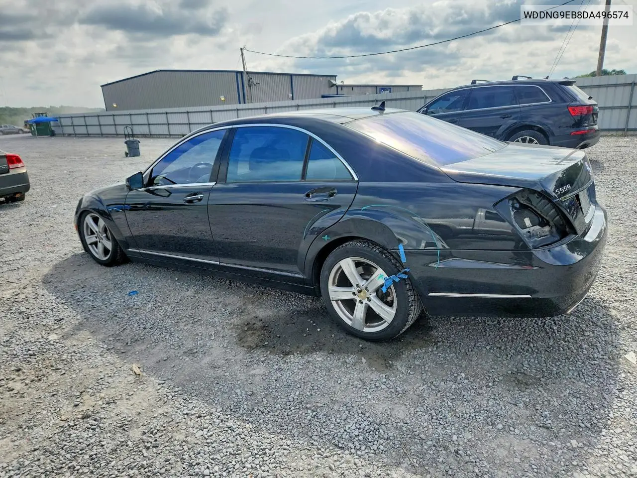 2013 Mercedes-Benz S 550 4Matic VIN: WDDNG9EB8DA496574 Lot: 56056506