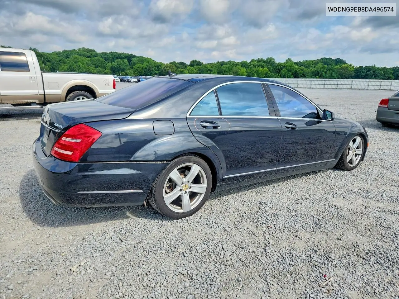2013 Mercedes-Benz S 550 4Matic VIN: WDDNG9EB8DA496574 Lot: 56056506