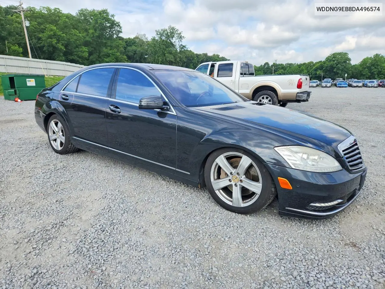 2013 Mercedes-Benz S 550 4Matic VIN: WDDNG9EB8DA496574 Lot: 56056506