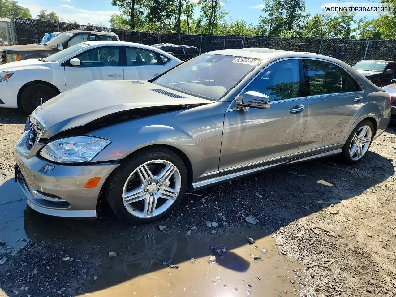 2013 Mercedes-Benz S 550 VIN: WDDNG7DB3DA531351 Lot: 58644146