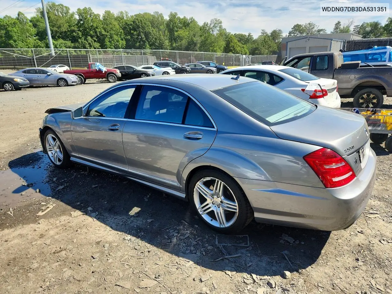 2013 Mercedes-Benz S 550 VIN: WDDNG7DB3DA531351 Lot: 58644146