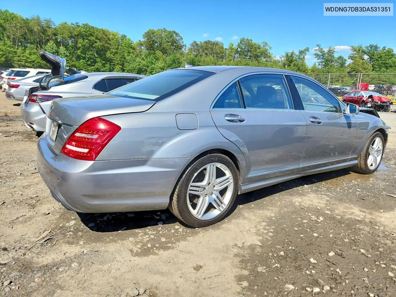 2013 Mercedes-Benz S 550 VIN: WDDNG7DB3DA531351 Lot: 58644146