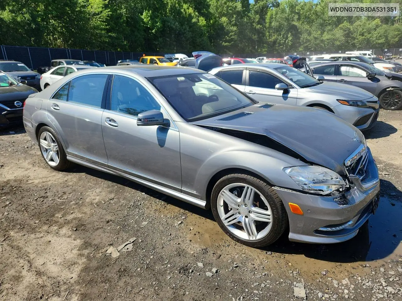 2013 Mercedes-Benz S 550 VIN: WDDNG7DB3DA531351 Lot: 58644146