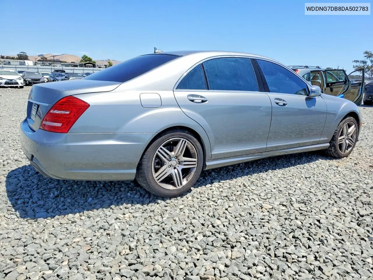 2013 Mercedes-Benz S 550 VIN: WDDNG7DB8DA502783 Lot: 60209596