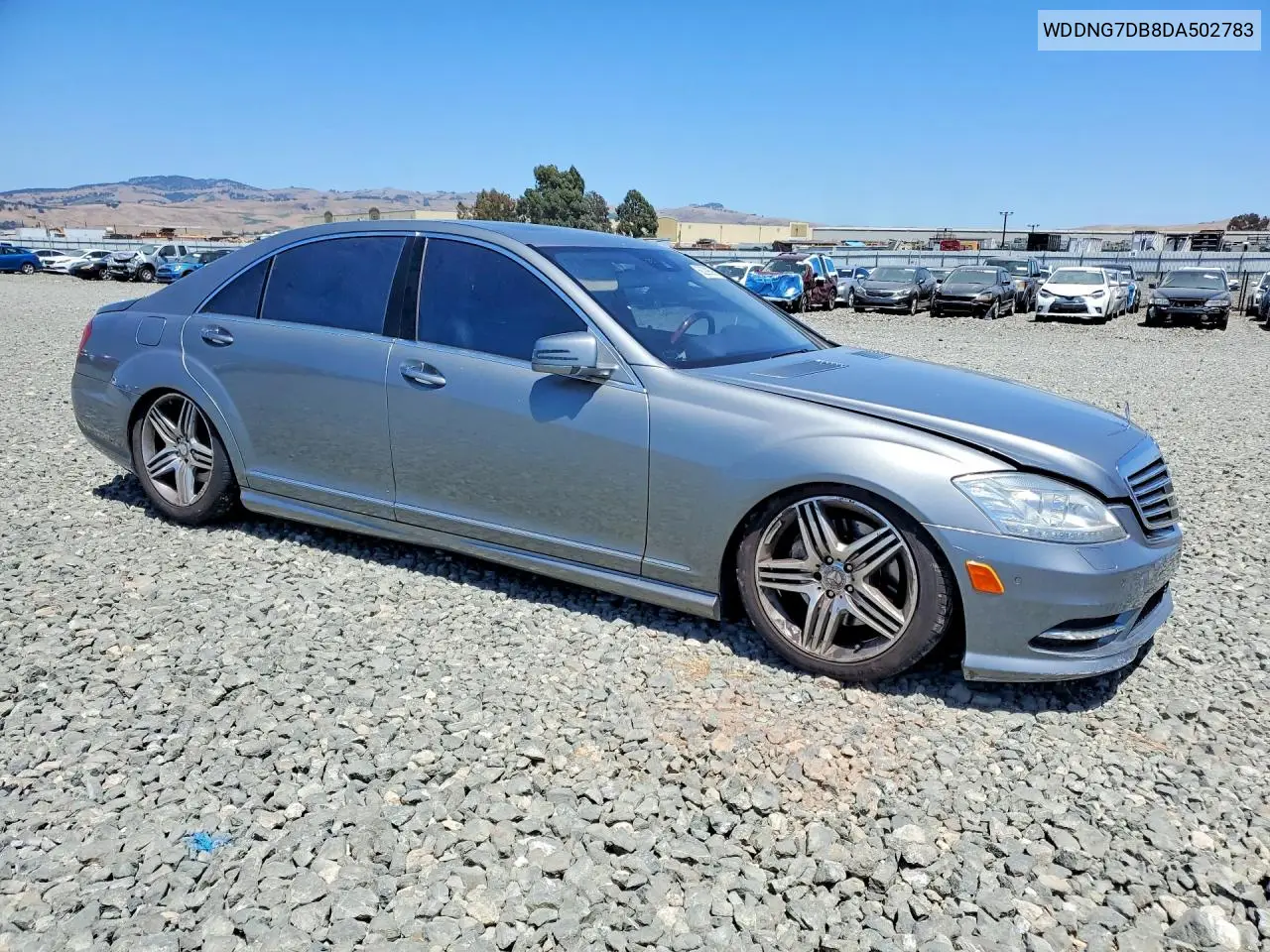 2013 Mercedes-Benz S 550 VIN: WDDNG7DB8DA502783 Lot: 60209596
