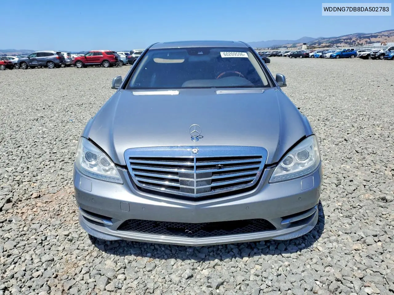 2013 Mercedes-Benz S 550 VIN: WDDNG7DB8DA502783 Lot: 60209596