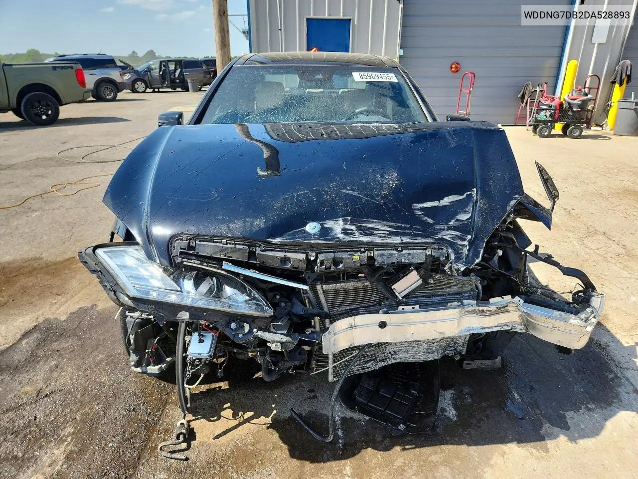 2013 Mercedes-Benz S 550 VIN: WDDNG7DB2DA528893 Lot: 85969455