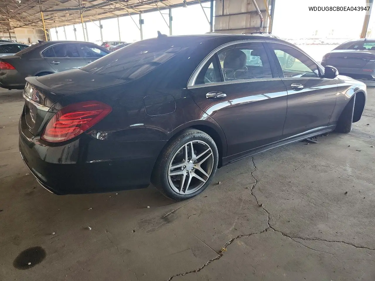 2014 Mercedes-Benz S 550 VIN: WDDUG8CB0EA043947 Lot: 59187346