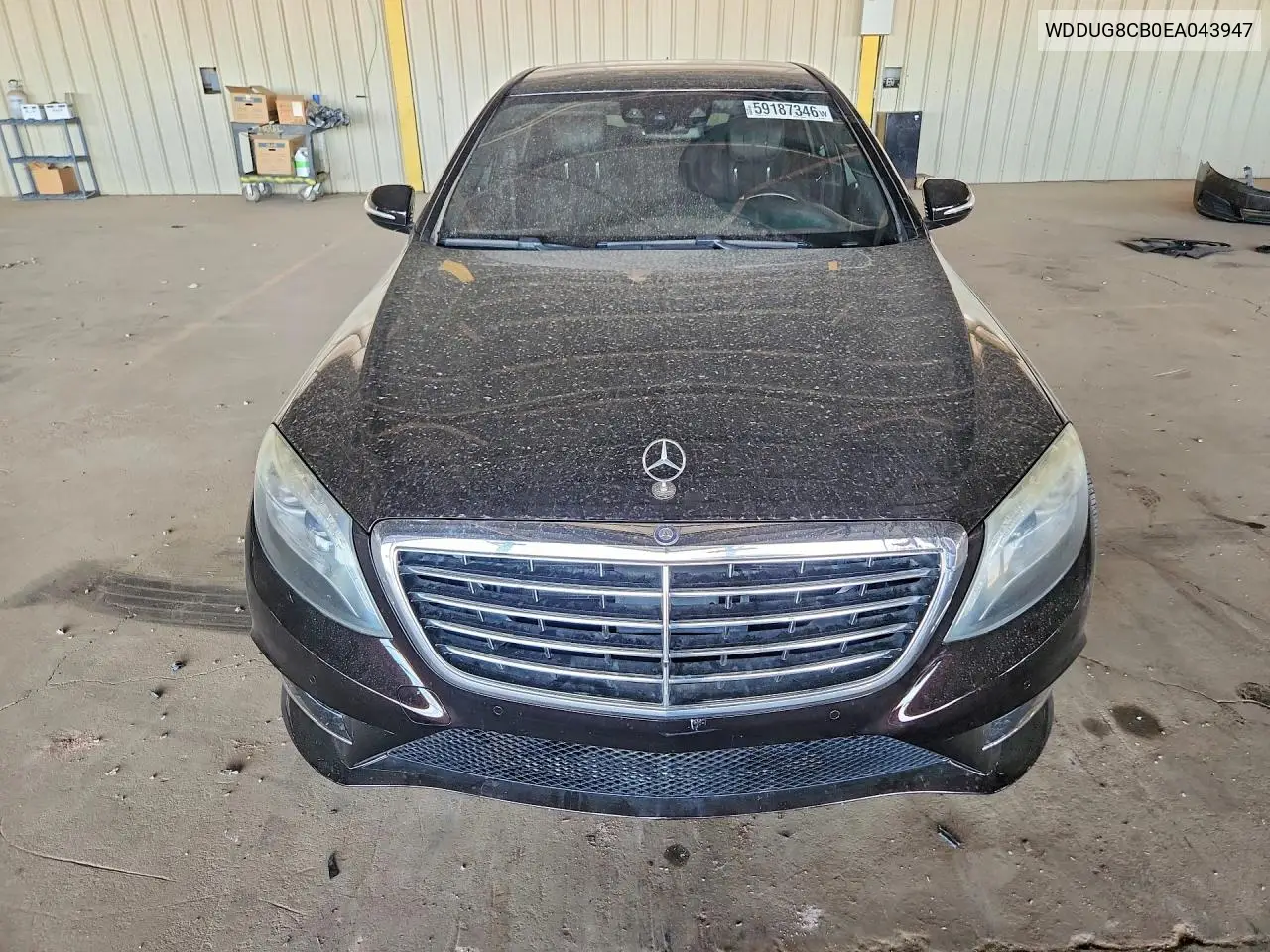 2014 Mercedes-Benz S 550 VIN: WDDUG8CB0EA043947 Lot: 59187346