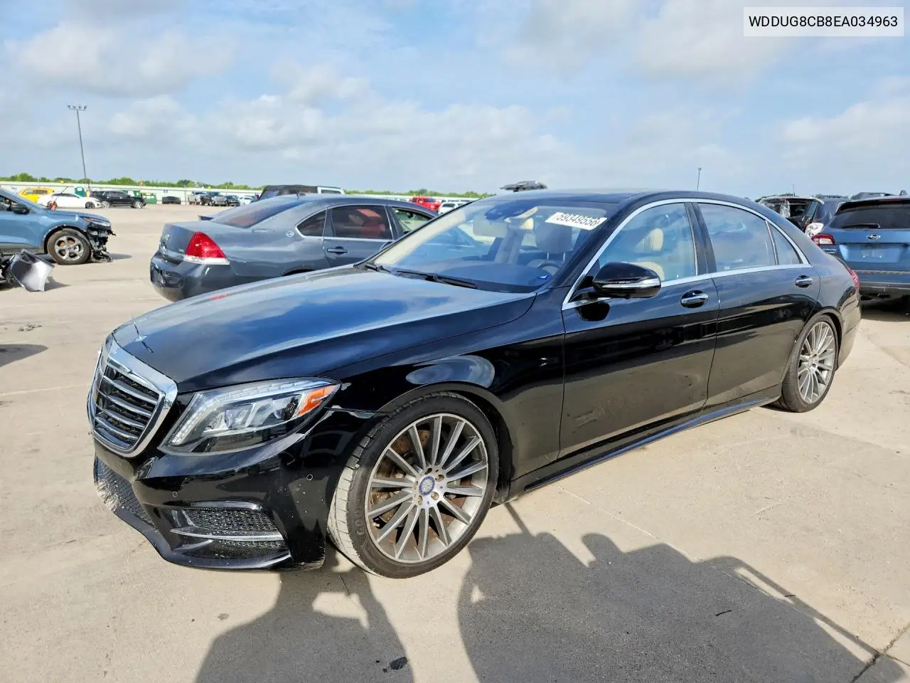 2014 Mercedes-Benz S 550 VIN: WDDUG8CB8EA034963 Lot: 59349556