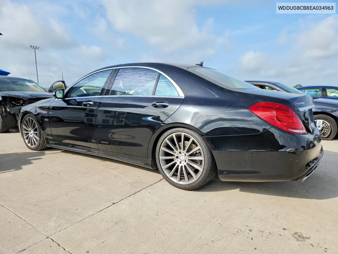 2014 Mercedes-Benz S 550 VIN: WDDUG8CB8EA034963 Lot: 59349556