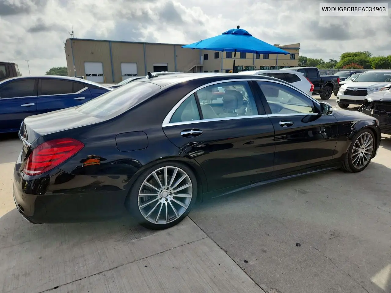 2014 Mercedes-Benz S 550 VIN: WDDUG8CB8EA034963 Lot: 59349556