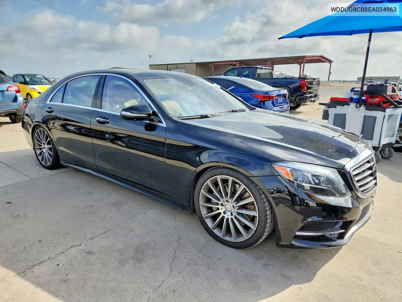 2014 Mercedes-Benz S 550 VIN: WDDUG8CB8EA034963 Lot: 59349556