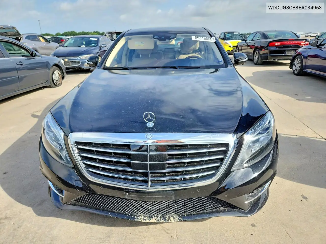 2014 Mercedes-Benz S 550 VIN: WDDUG8CB8EA034963 Lot: 59349556