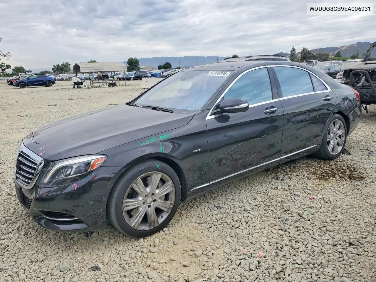 2014 Mercedes-Benz S 550 VIN: WDDUG8CB9EA006931 Lot: 61006046
