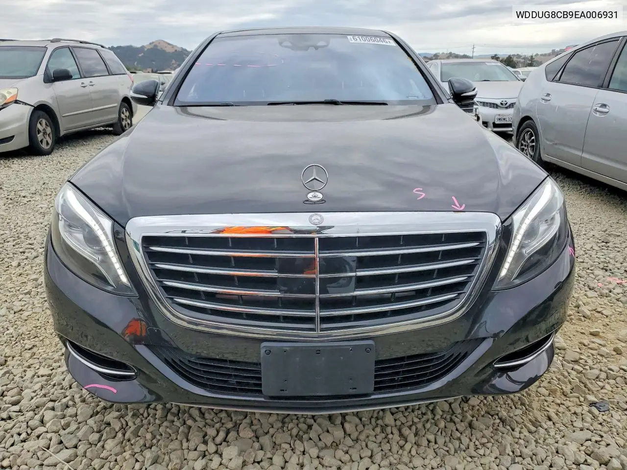 2014 Mercedes-Benz S 550 VIN: WDDUG8CB9EA006931 Lot: 61006046
