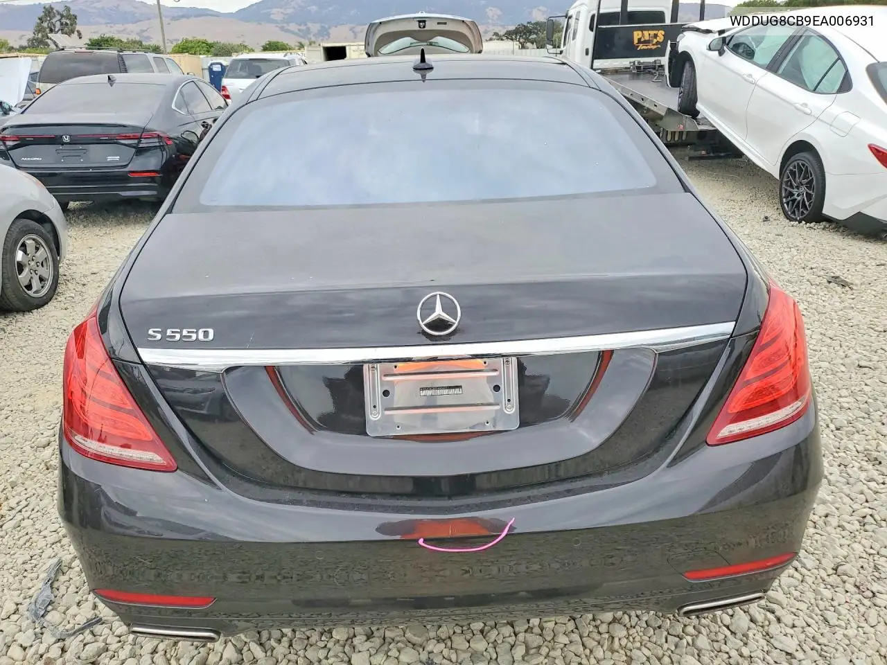 2014 Mercedes-Benz S 550 VIN: WDDUG8CB9EA006931 Lot: 61006046