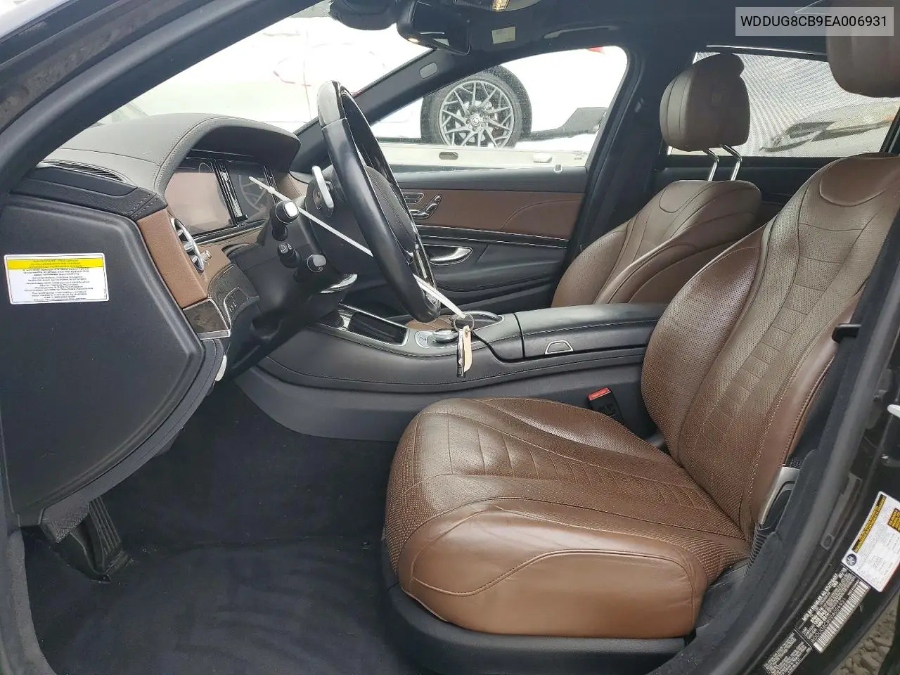 2014 Mercedes-Benz S 550 VIN: WDDUG8CB9EA006931 Lot: 61006046