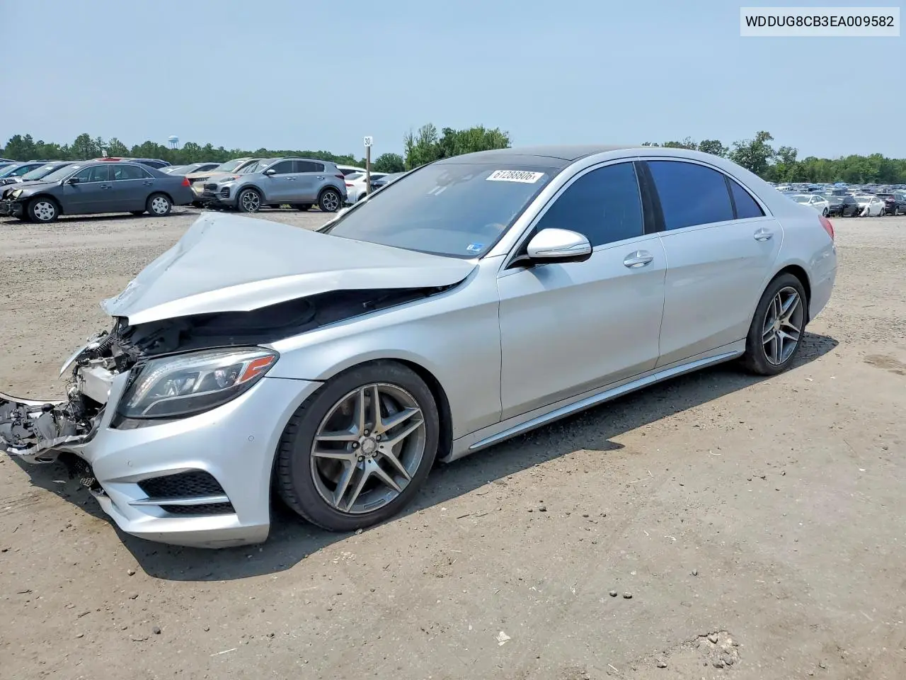 2014 Mercedes-Benz S 550 VIN: WDDUG8CB3EA009582 Lot: 61288806