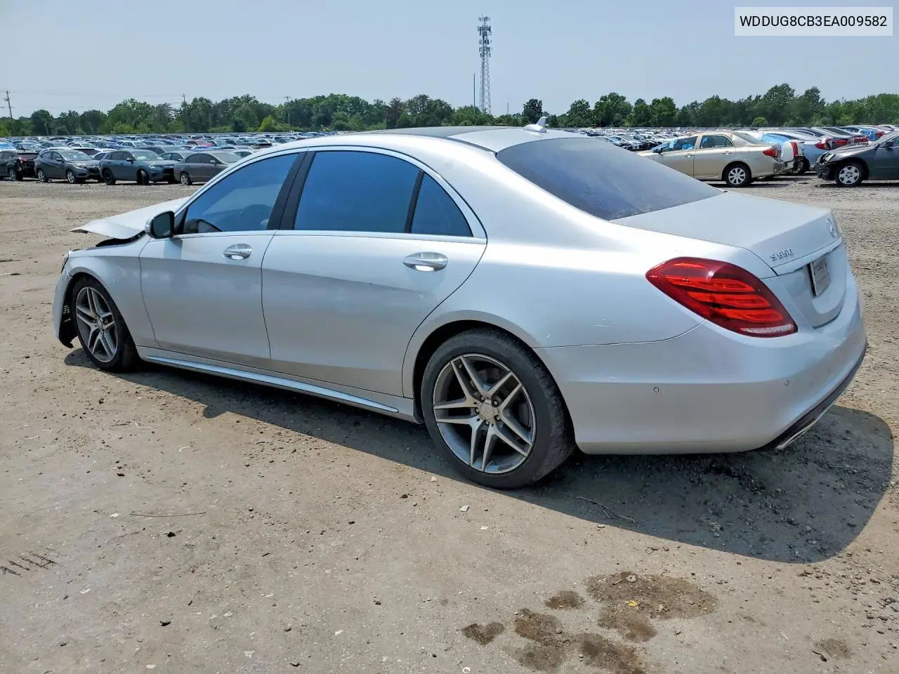 2014 Mercedes-Benz S 550 VIN: WDDUG8CB3EA009582 Lot: 61288806
