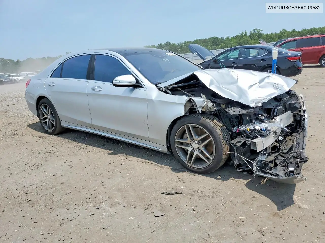 2014 Mercedes-Benz S 550 VIN: WDDUG8CB3EA009582 Lot: 61288806