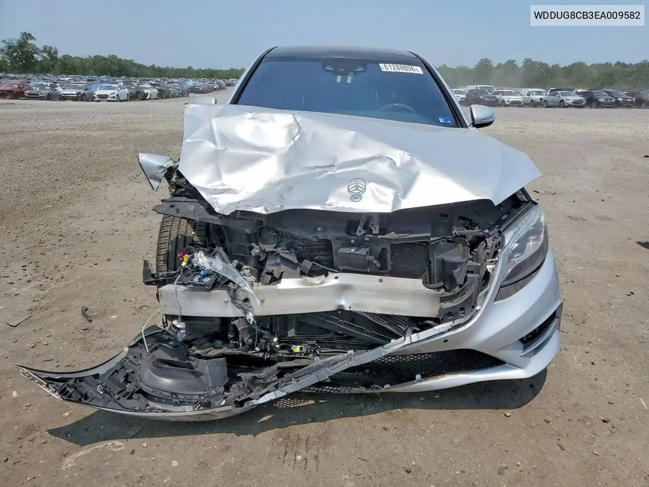 2014 Mercedes-Benz S 550 VIN: WDDUG8CB3EA009582 Lot: 61288806