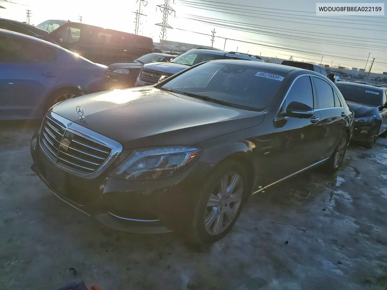 WDDUG8FB8EA022159 2014 Mercedes-Benz S 550 4Matic