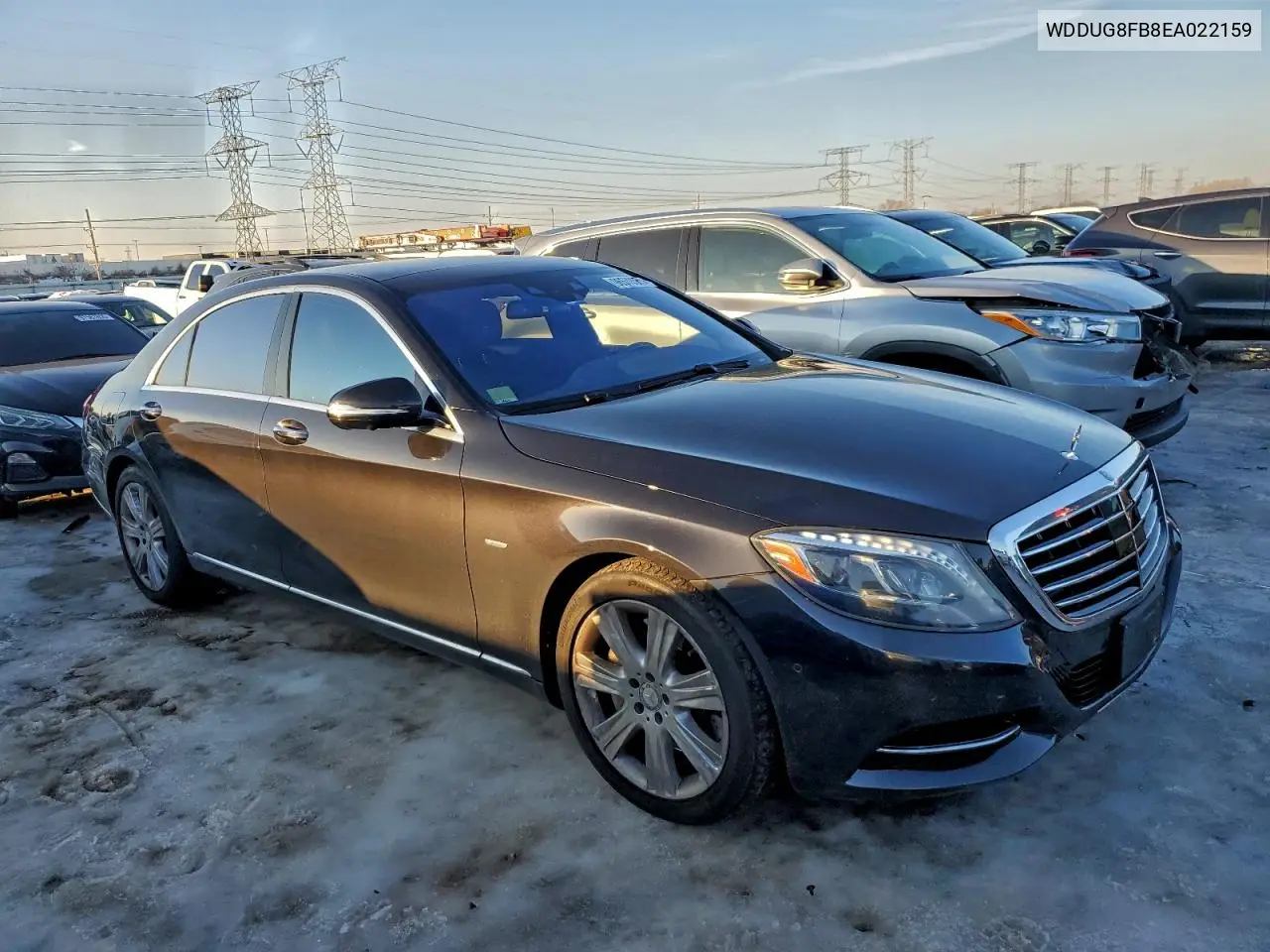 WDDUG8FB8EA022159 2014 Mercedes-Benz S 550 4Matic