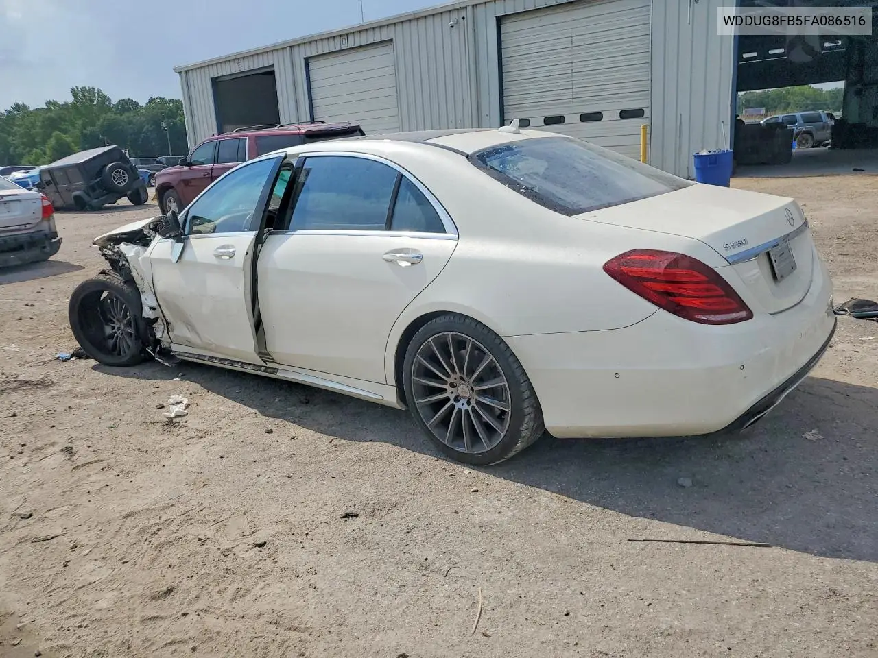 2015 Mercedes-Benz S 550 4Matic VIN: WDDUG8FB5FA086516 Lot: 59178136