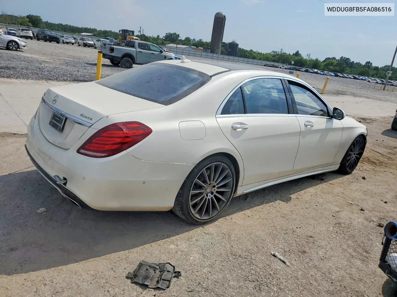 2015 Mercedes-Benz S 550 4Matic VIN: WDDUG8FB5FA086516 Lot: 59178136