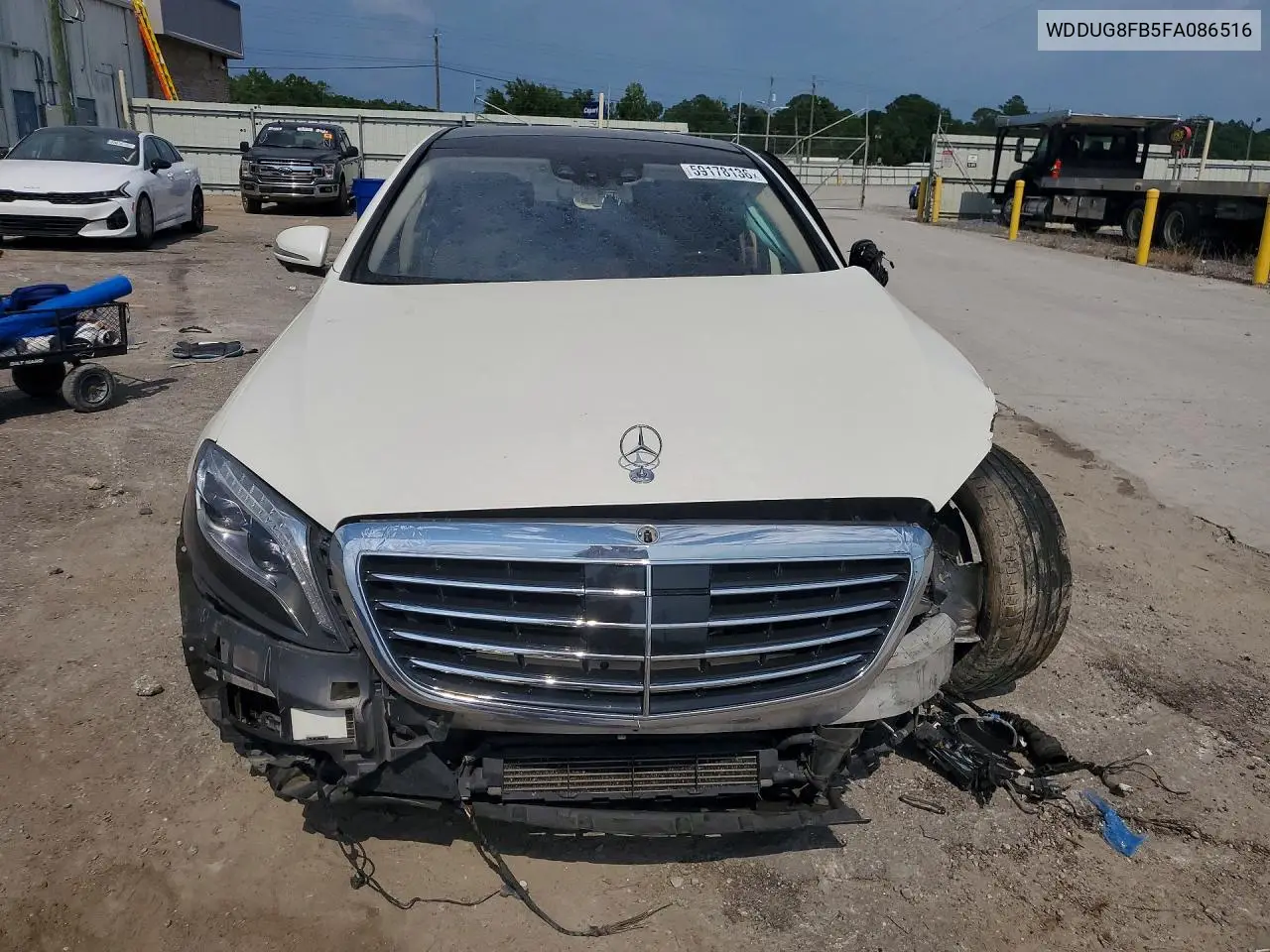 2015 Mercedes-Benz S 550 4Matic VIN: WDDUG8FB5FA086516 Lot: 59178136