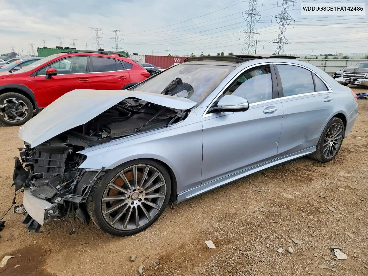 2015 Mercedes-Benz S 550 VIN: WDDUG8CB1FA142486 Lot: 59932056
