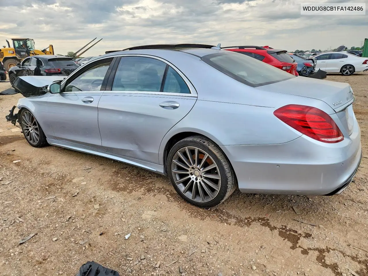 2015 Mercedes-Benz S 550 VIN: WDDUG8CB1FA142486 Lot: 59932056