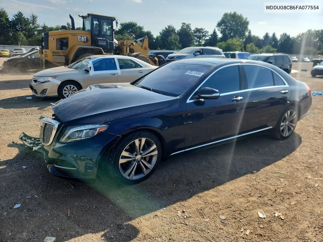 2015 Mercedes-Benz S 550 VIN: WDDUG8CB6FA077554 Lot: 60210996