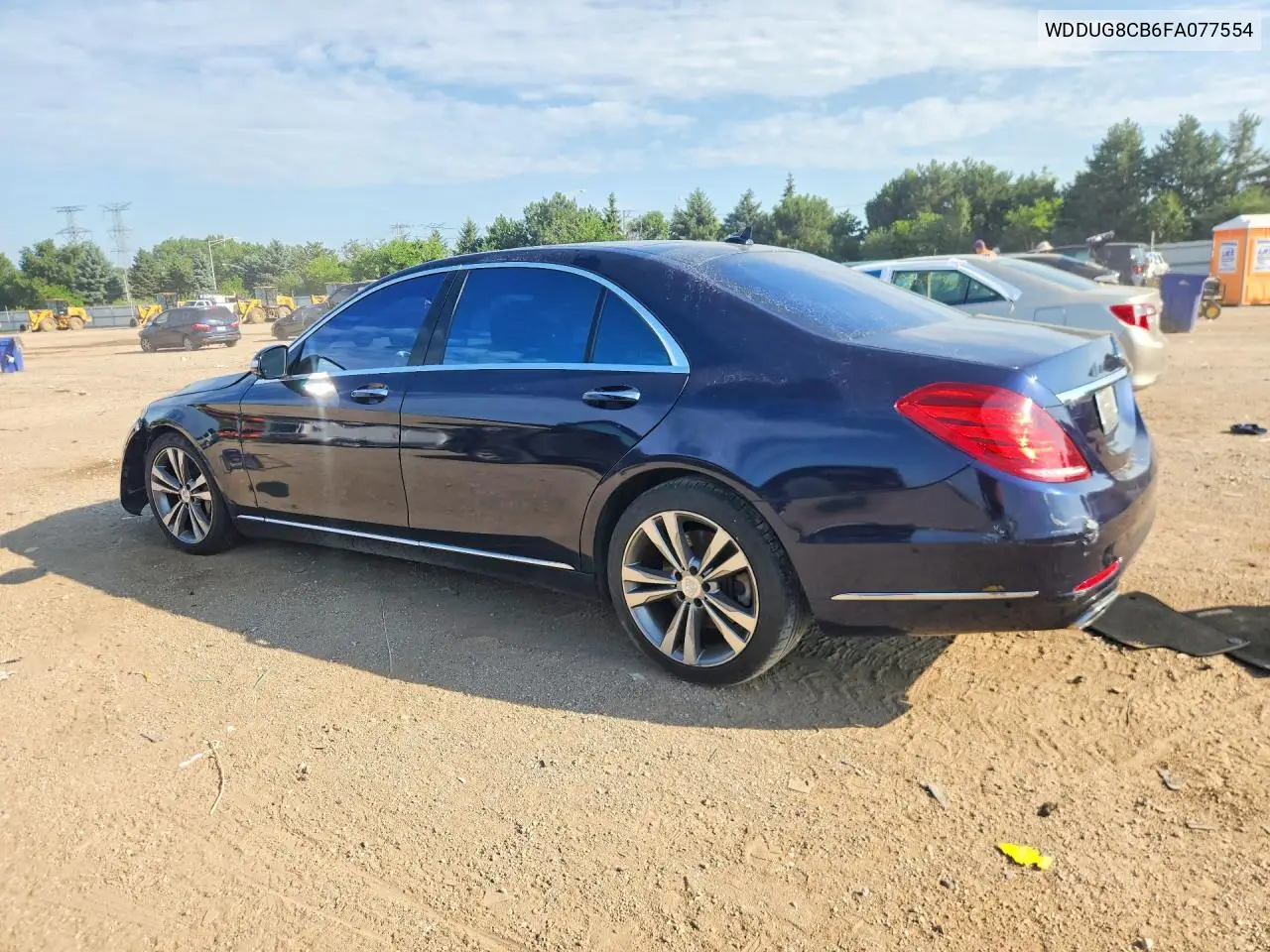 2015 Mercedes-Benz S 550 VIN: WDDUG8CB6FA077554 Lot: 60210996