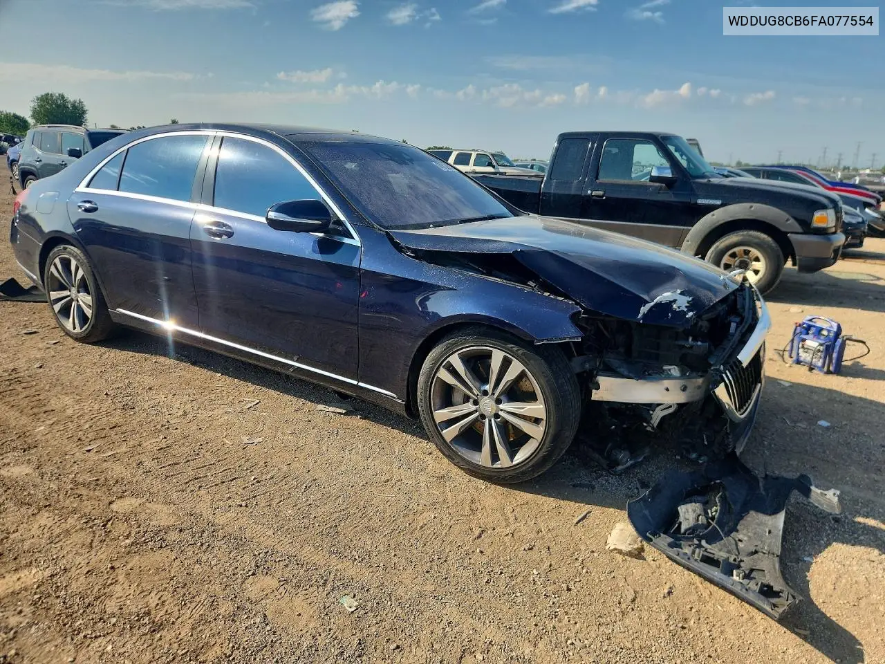 2015 Mercedes-Benz S 550 VIN: WDDUG8CB6FA077554 Lot: 60210996