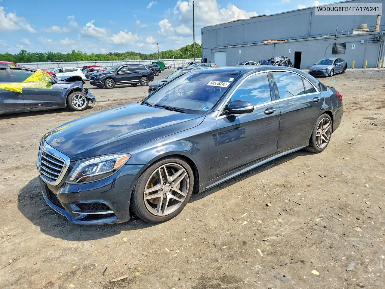 2015 Mercedes-Benz S 550 4Matic VIN: WDDUG8FB4FA176241 Lot: 60576316