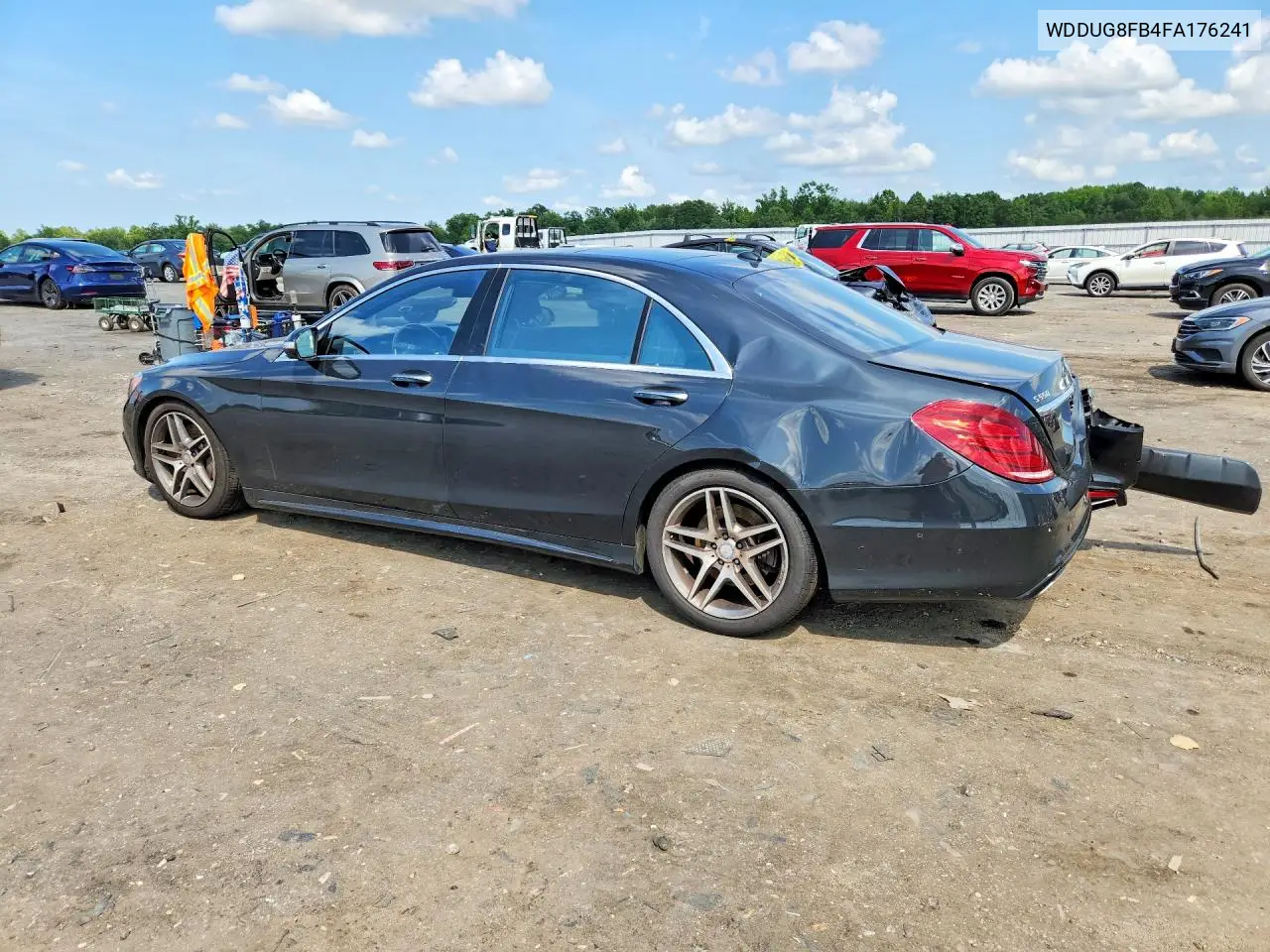 2015 Mercedes-Benz S 550 4Matic VIN: WDDUG8FB4FA176241 Lot: 60576316