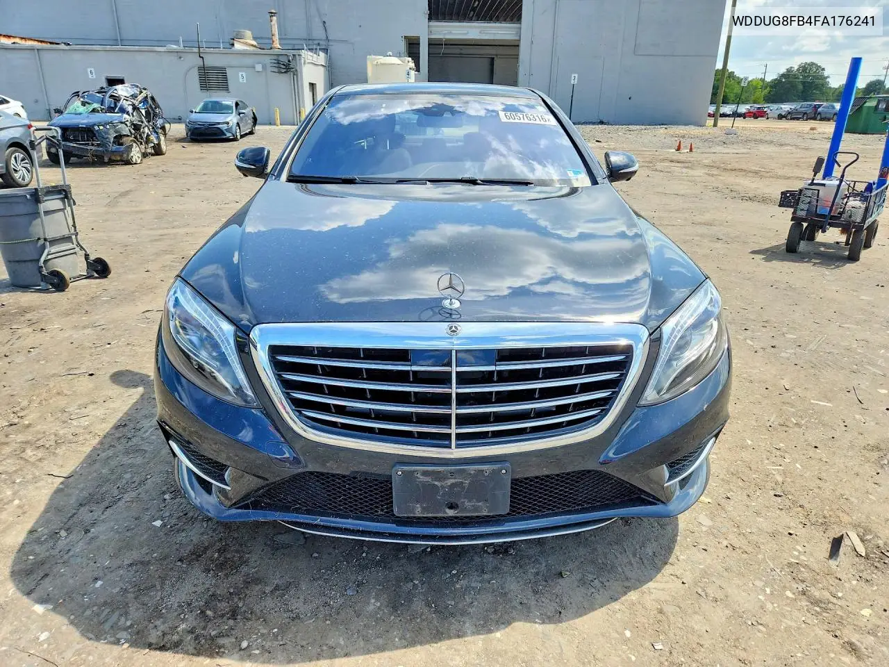 2015 Mercedes-Benz S 550 4Matic VIN: WDDUG8FB4FA176241 Lot: 60576316