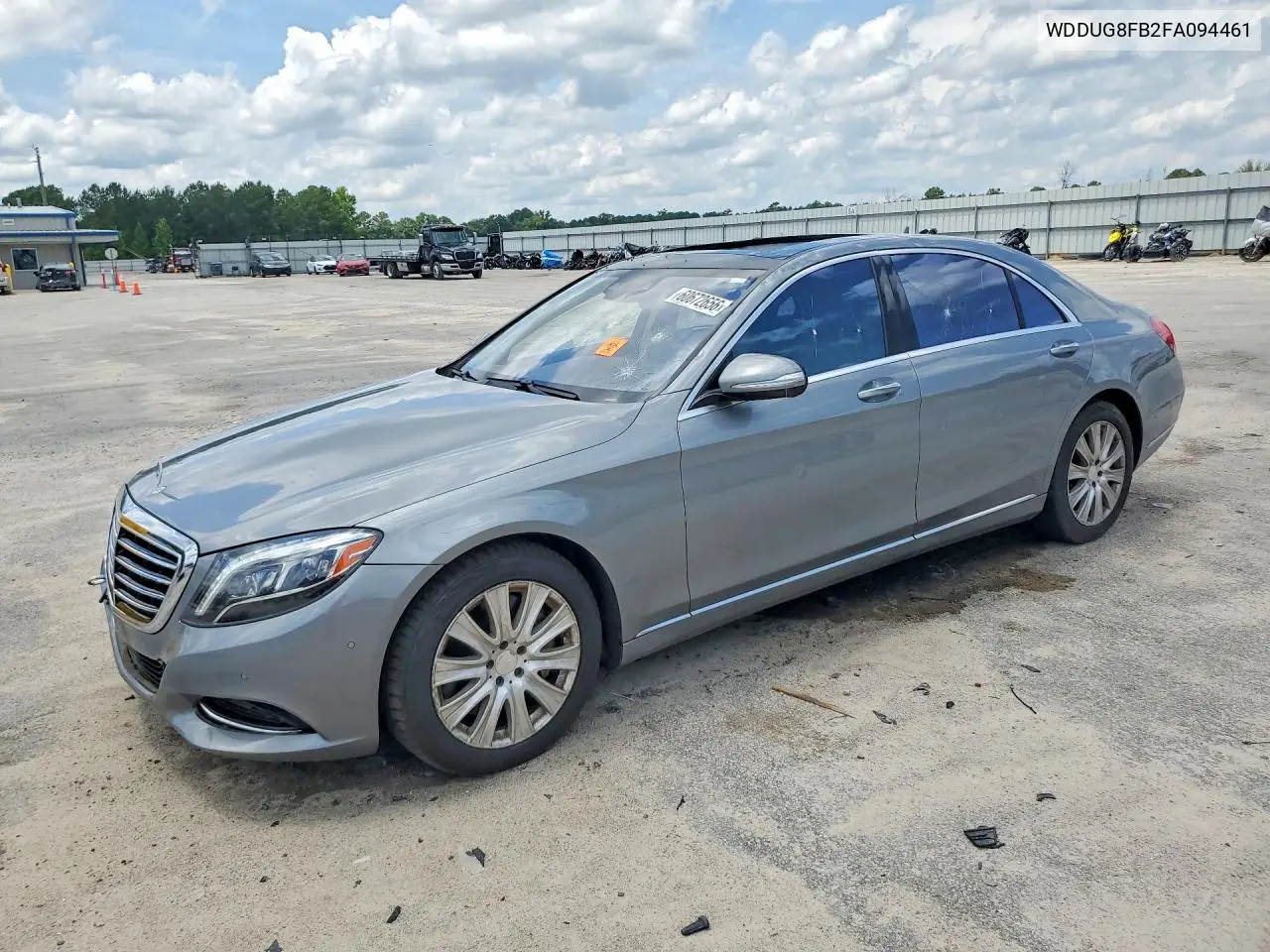 2015 Mercedes-Benz S 550 4Matic VIN: WDDUG8FB2FA094461 Lot: 60672656