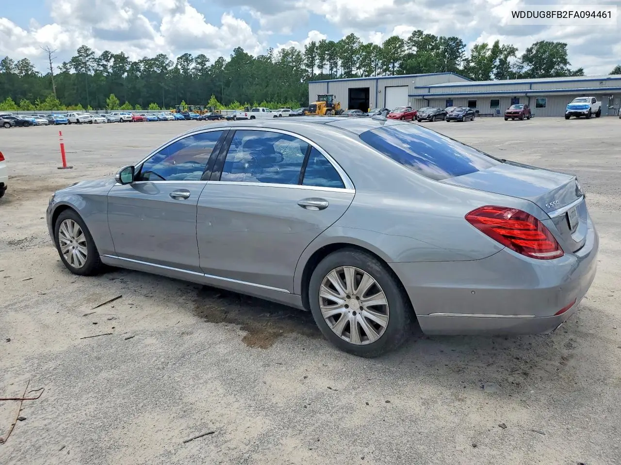 2015 Mercedes-Benz S 550 4Matic VIN: WDDUG8FB2FA094461 Lot: 60672656