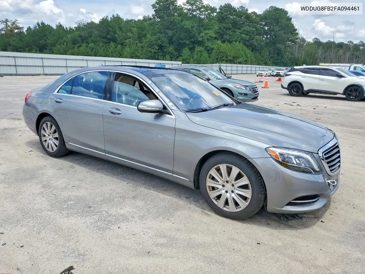 2015 Mercedes-Benz S 550 4Matic VIN: WDDUG8FB2FA094461 Lot: 60672656