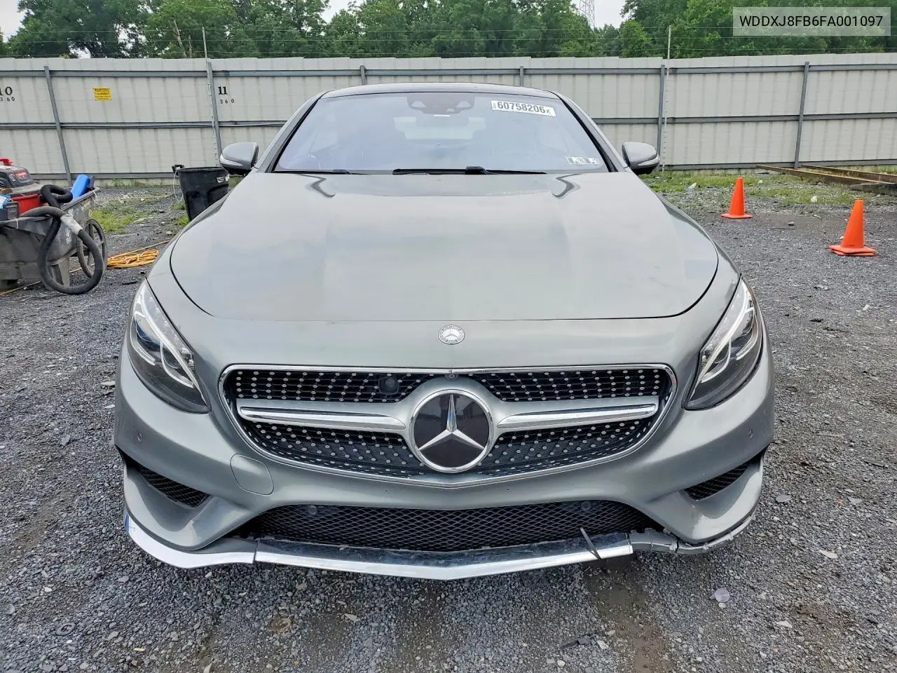 2015 Mercedes-Benz S 550 VIN: WDDXJ8FB6FA001097 Lot: 60758206