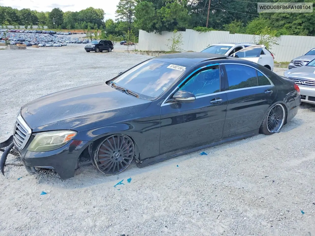 2015 Mercedes-Benz S 550 4Matic VIN: WDDUG8FB6FA108104 Lot: 61482156