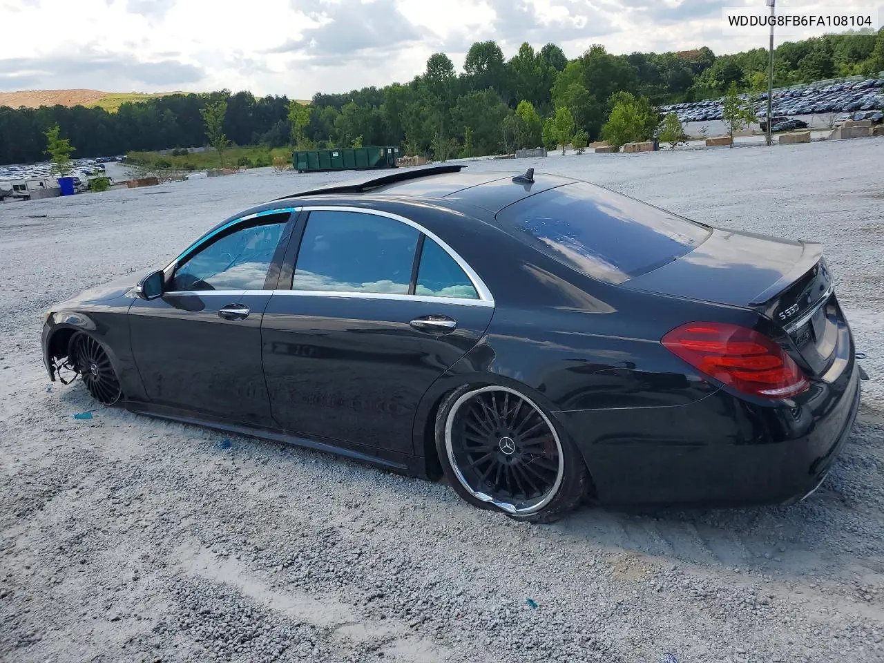 2015 Mercedes-Benz S 550 4Matic VIN: WDDUG8FB6FA108104 Lot: 61482156