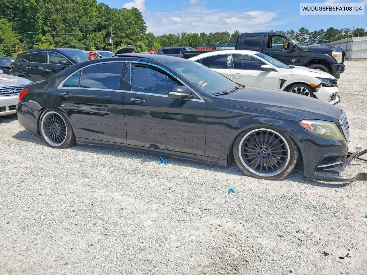 2015 Mercedes-Benz S 550 4Matic VIN: WDDUG8FB6FA108104 Lot: 61482156