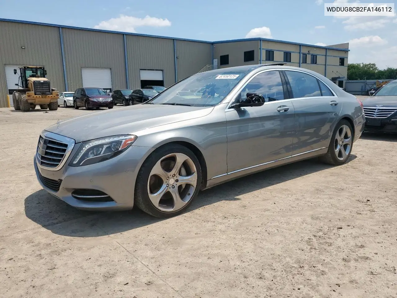 2015 Mercedes-Benz S 550 VIN: WDDUG8CB2FA146112 Lot: 67450125