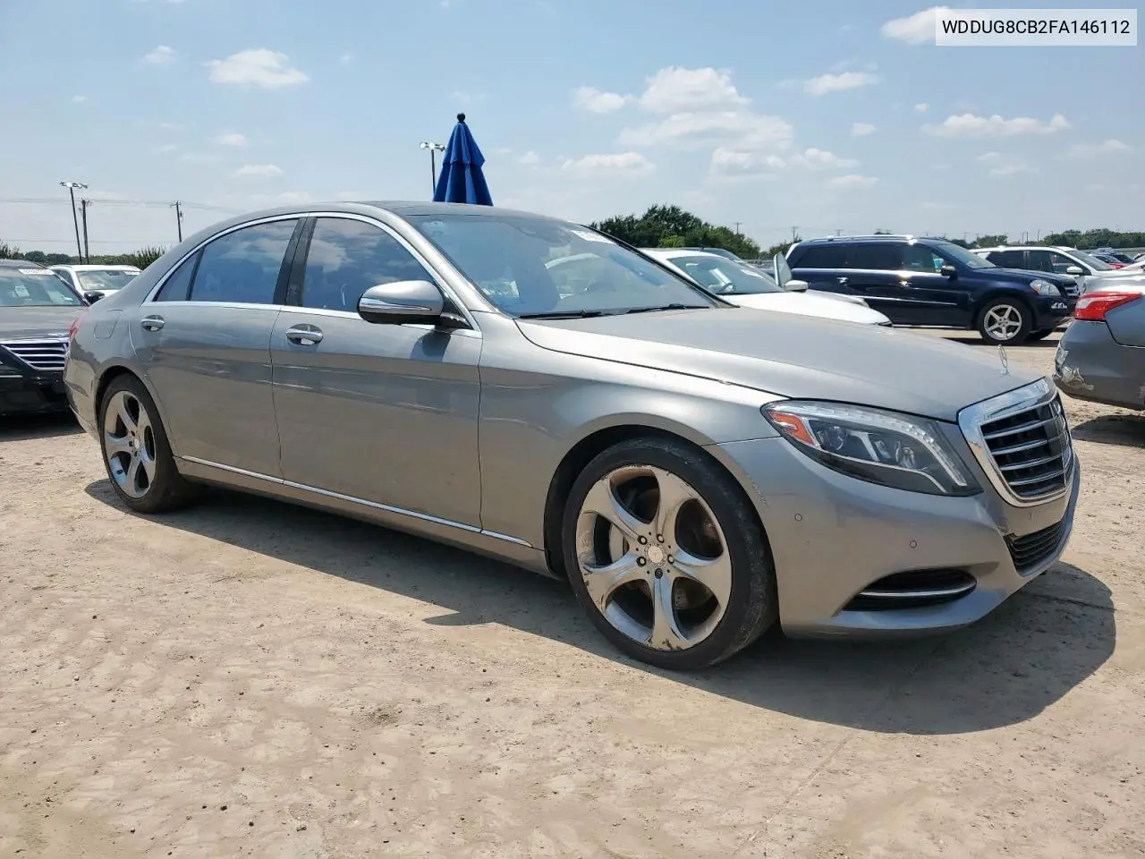 2015 Mercedes-Benz S 550 VIN: WDDUG8CB2FA146112 Lot: 67450125