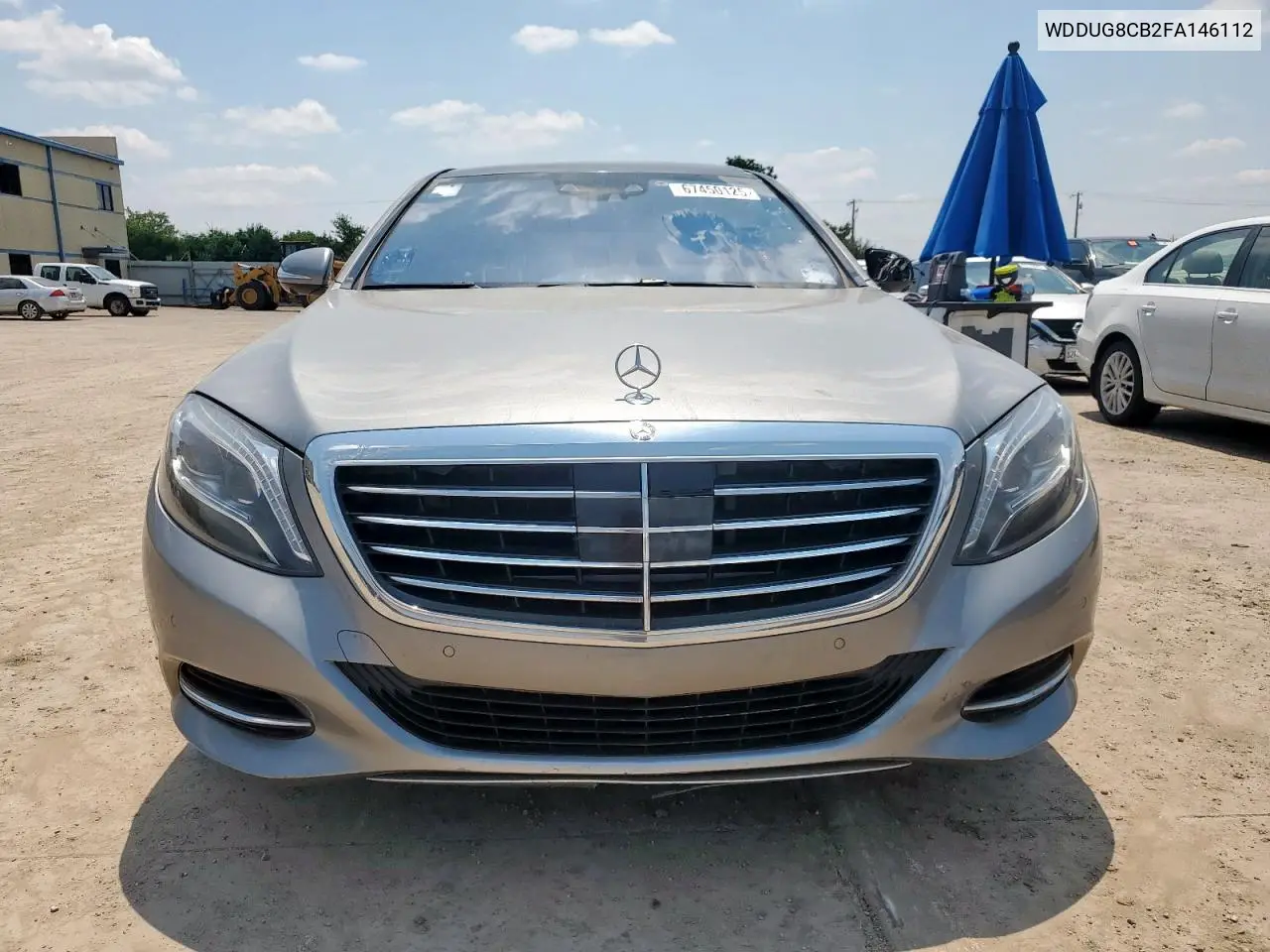 2015 Mercedes-Benz S 550 VIN: WDDUG8CB2FA146112 Lot: 67450125